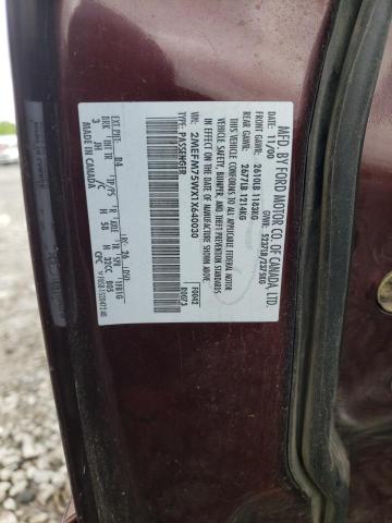 Photo 10 from auction – 2001 MERCURY GRAND MARQ with VIN 2MEFM75WX1X640030
