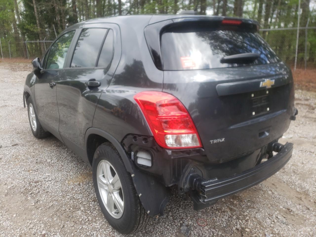 Photo 3 from auction – 2019 CHEVROLET TRAX LS with VIN 3GNCJKSB2KL215364