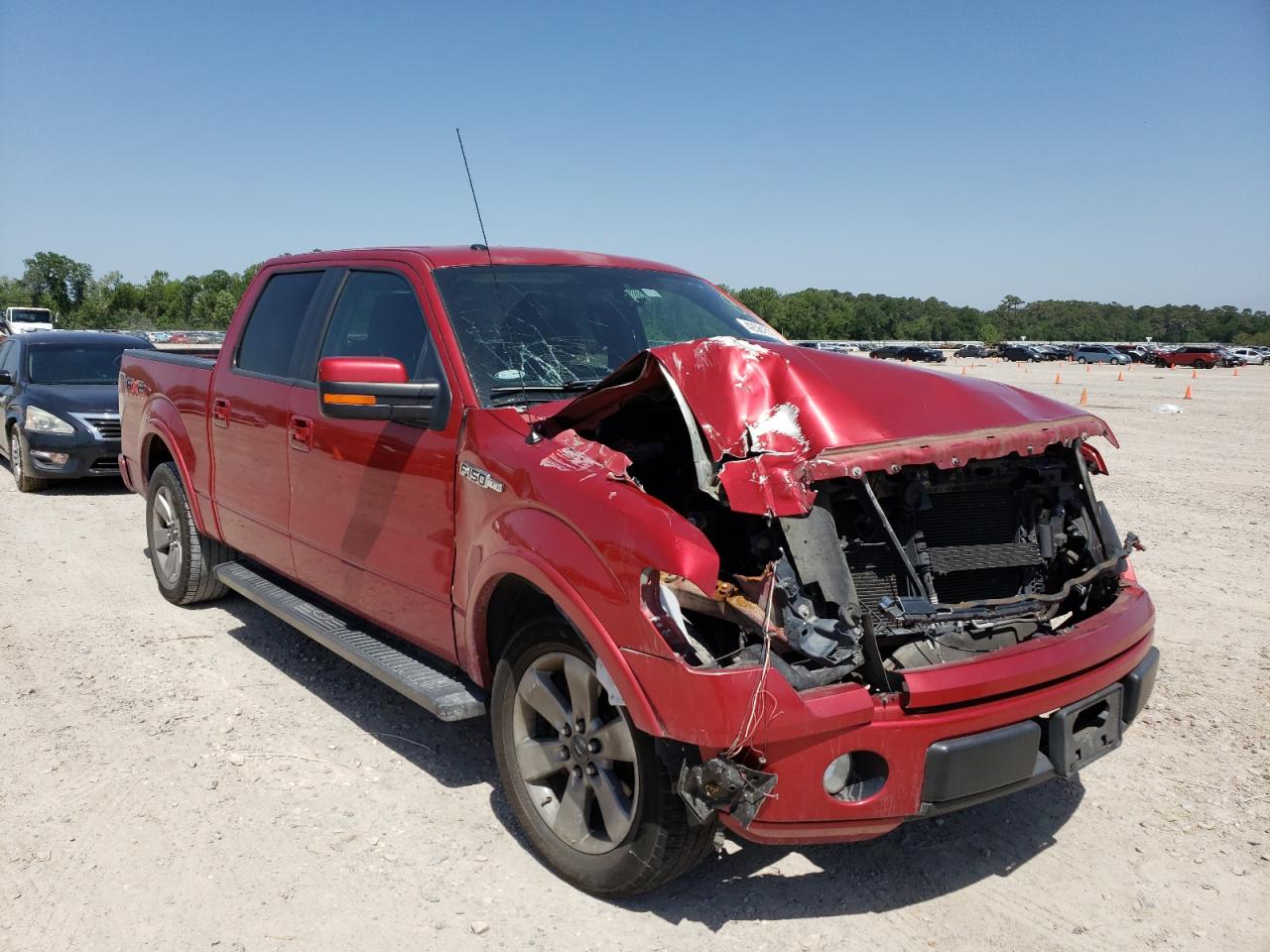 FORD F150 SUPER 2010 with VIN 1FTEW1C81AKE42206 - Photo from auction