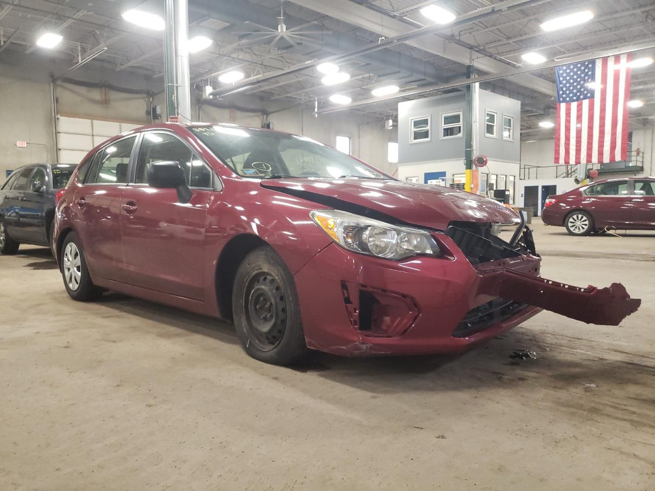 SUBARU IMPREZA 2014 with VIN JF1GPAA66E8229669 - Photo from auction