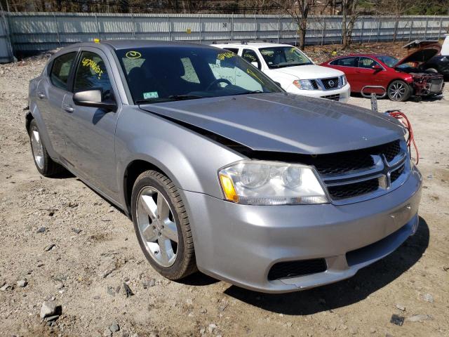 DODGE AVENGER 2013 with VIN 1C3CDZAB9DN564488 - Photo from auction