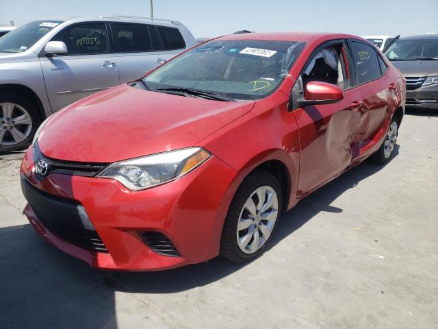 Photo 2 from auction – 2014 TOYOTA COROLLA L with VIN 5YFBURHE3EP102200