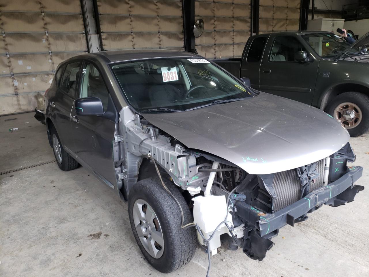 NISSAN ROGUE S 2012 with VIN JN8AS5MV6CW384311 - Photo from auction
