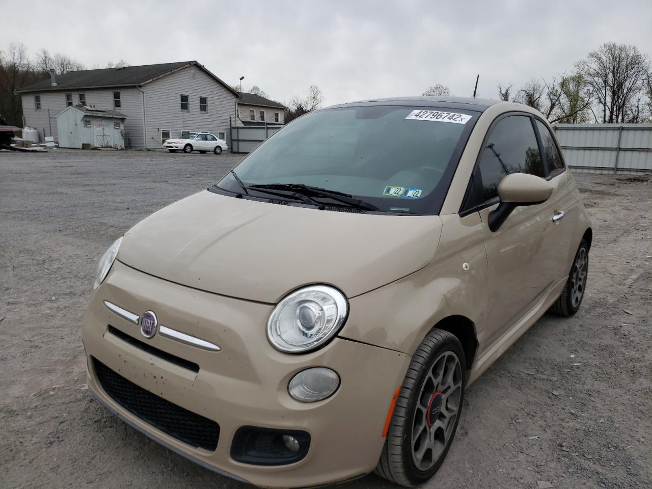 Photo 2 from auction – 2012 FIAT 500 SPORT with VIN 3C3CFFBR5CT233538