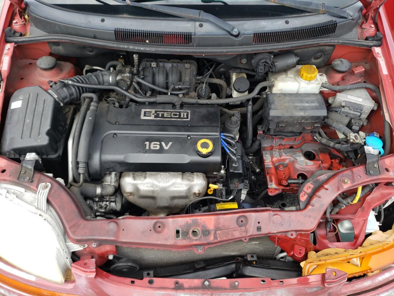 Photo 7 from auction – 2008 CHEVROLET AVEO BASE with VIN KL1TD66658B081892