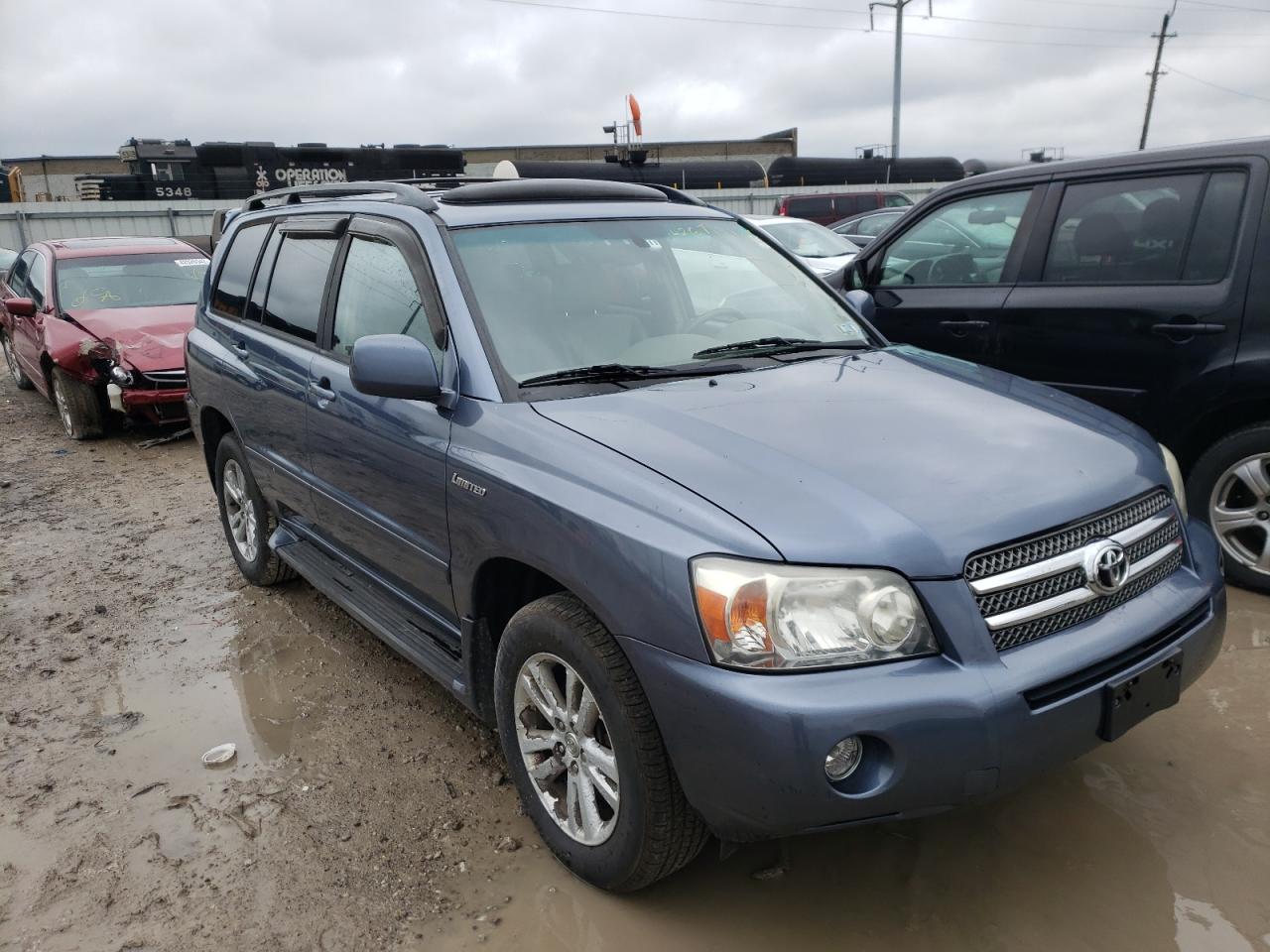 TOYOTA HIGHLANDER 2006 with VIN JTEEW21A960003264 - Photo from auction