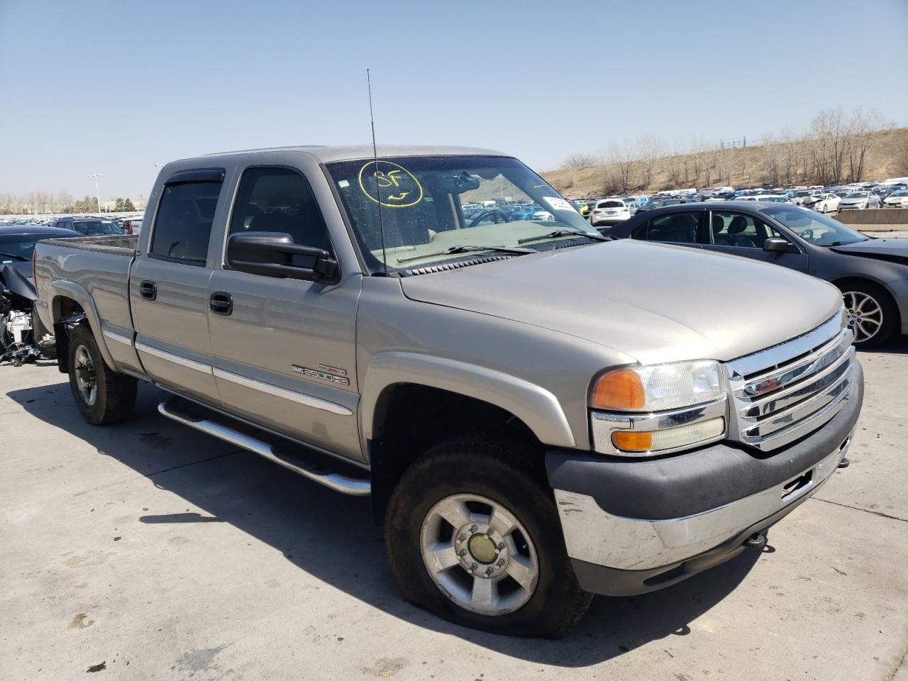 GMC SIERRA K25 2002 with VIN 1GTHK23G02F155648 - Photo from auction