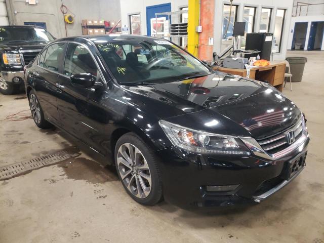 Photo 1 from auction – 2014 HONDA ACCORD SPO with VIN 1HGCR2F50EA055357