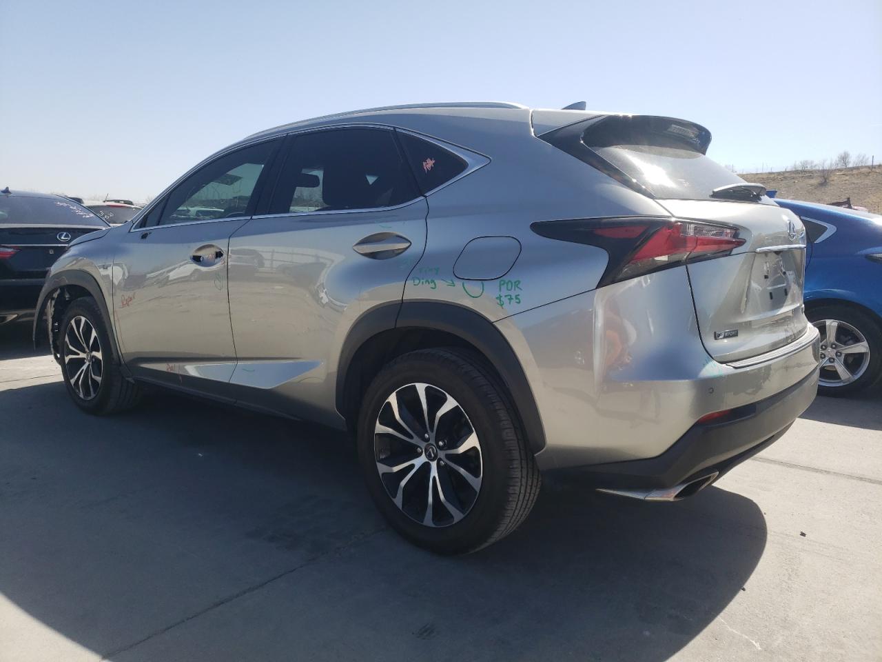 Photo 3 from auction – 2017 LEXUS NX 200T BA with VIN JTJBARBZ0H2113000