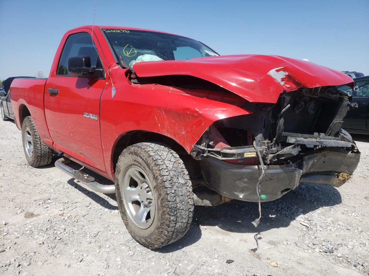DODGE RAM 1500 2009 with VIN 1D3HB16K49J500270 - Photo from auction