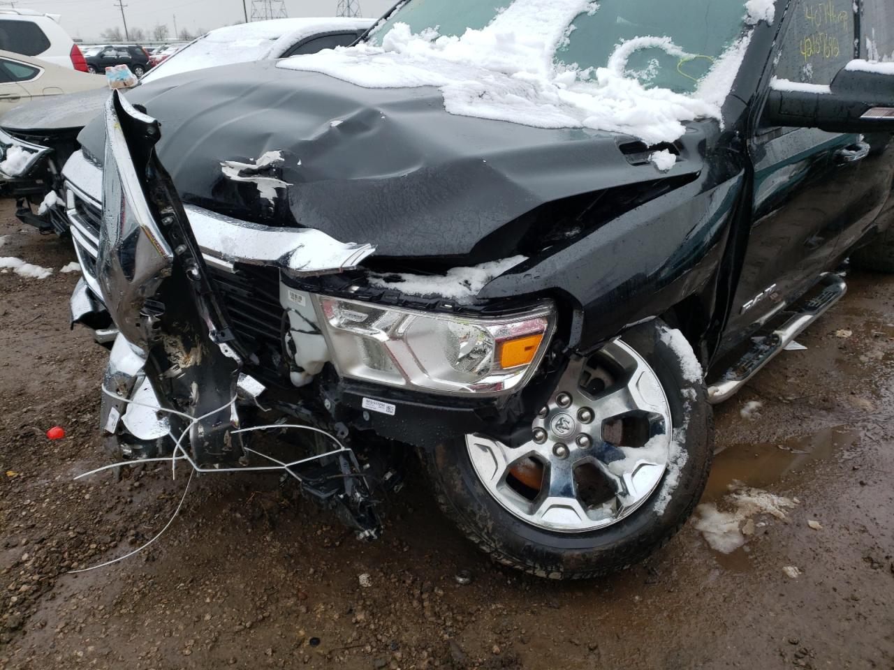Photo 9 from auction – 2020 RAM 1500 BIG H with VIN 1C6SRFBT4LN222791