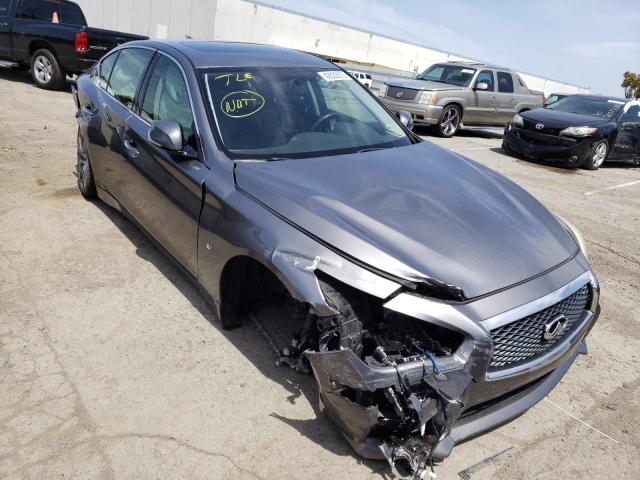 INFINITI Q50 BASE 2014 with VIN JN1BV7AP0EM673369 - Photo from auction