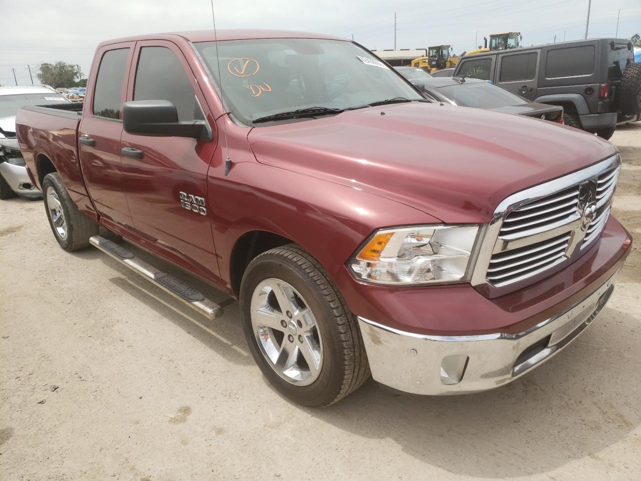 RAM 1500 ST 2015 with VIN 1C6RR6FG8FS624167 - Photo from auction
