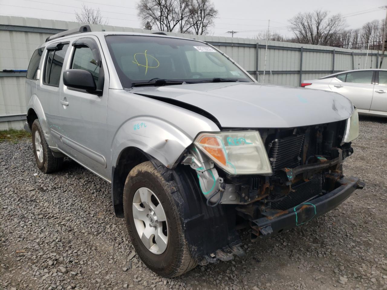 Photo 1 from auction – 2007 NISSAN PATHFINDER with VIN 5N1AR18W97C630242