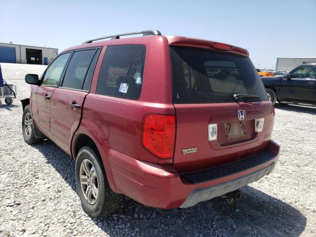 Photo 3 from auction – 2004 HONDA PILOT EXL with VIN 5FNYF18544B009590