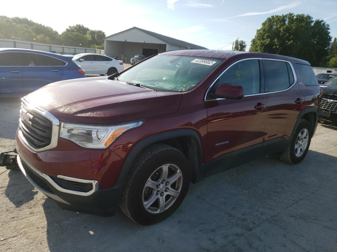 Photo 2 from auction – 2017 GMC ACADIA SLE with VIN 1GKKNKLA6HZ178694