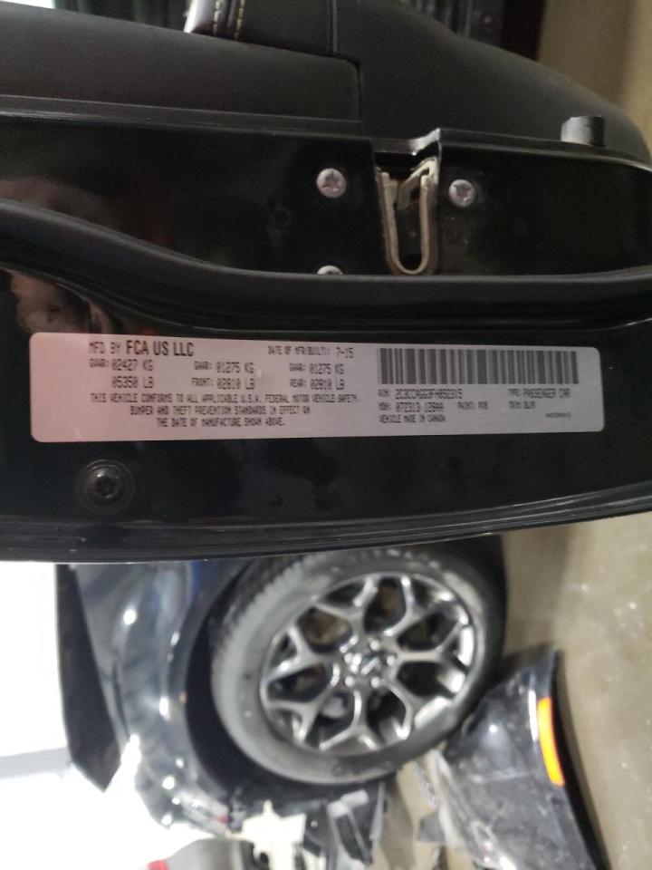 Photo 10 from auction – 2015 CHRYSLER 300 S with VIN 2C3CCAGG3FH892315