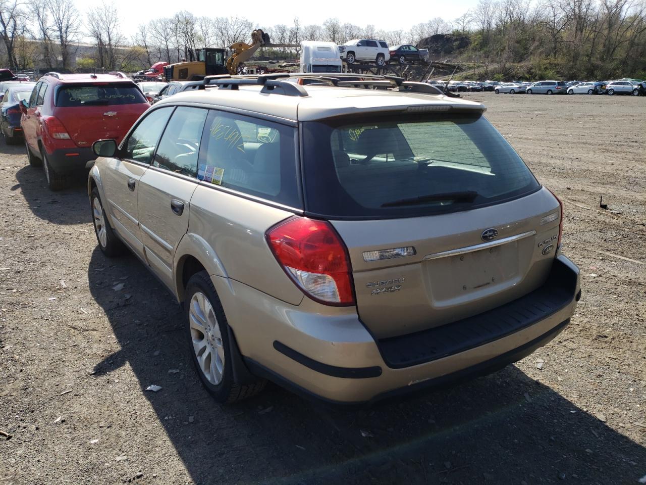 Photo 3 from auction – 2008 SUBARU OUTBACK 2. with VIN 4S4BP61C687336962