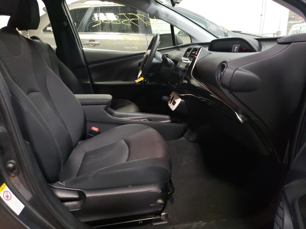 Photo 5 from auction – 2017 TOYOTA PRIUS with VIN JTDKBRFU4H3028735