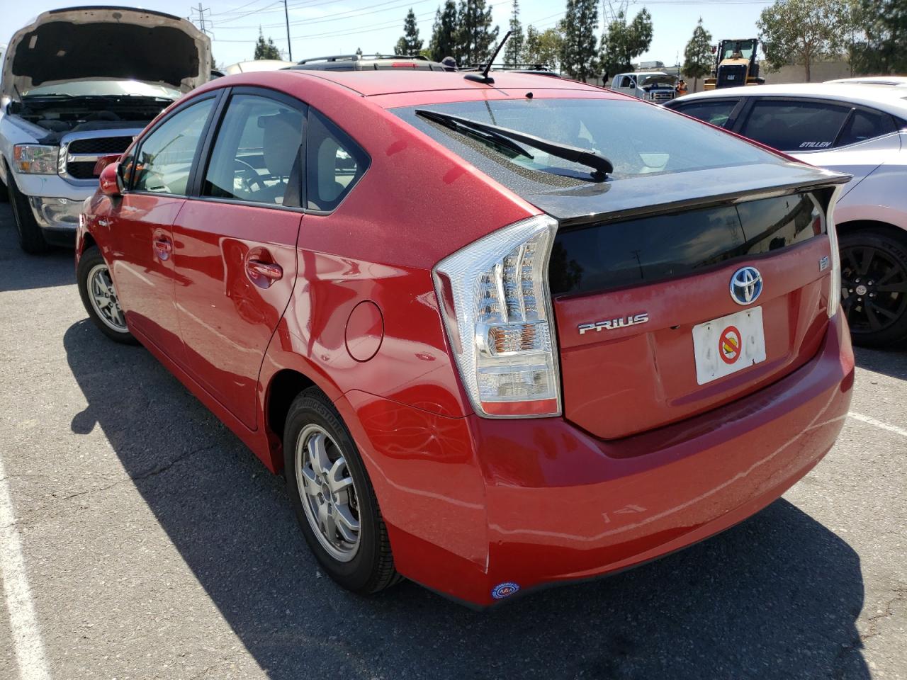 Photo 3 from auction – 2010 TOYOTA PRIUS with VIN JTDKN3DU8A0014108