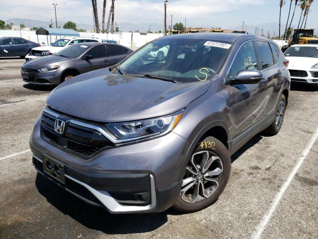 Photo 2 from auction – 2021 HONDA CR-V EX with VIN 7FARW2H55ME030950