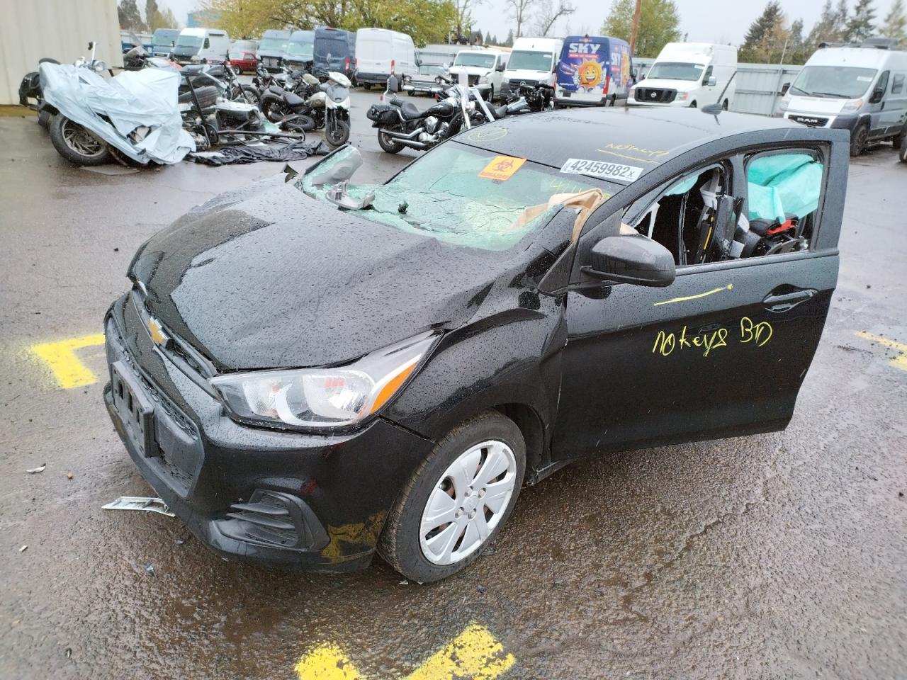 Photo 2 from auction – 2017 CHEVROLET SPARK LS with VIN KL8CB6SA9HC779191