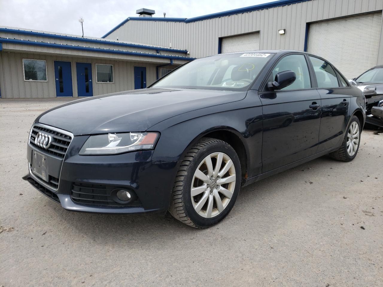 Photo 2 from auction – 2012 AUDI A4 PREMIUM with VIN WAUBFAFL5CN002765