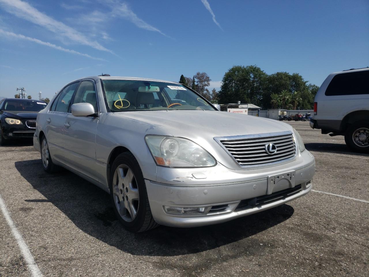 LEXUS LS 430 2004 with VIN JTHBN36F540136636 - Photo from auction
