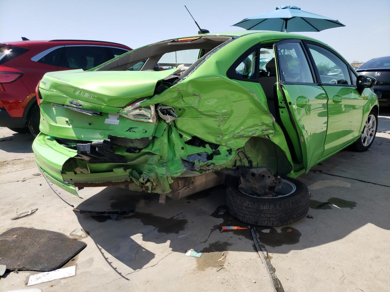 Photo 4 from auction – 2014 FORD FIESTA SE with VIN 3FADP4BJ4EM200142