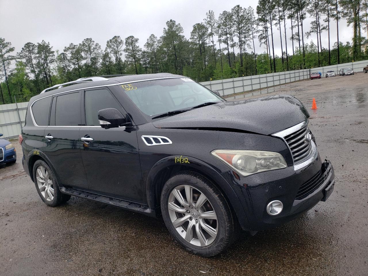 INFINITI QX56 2011 with VIN JN8AZ2NF1B9502084 - Photo from auction