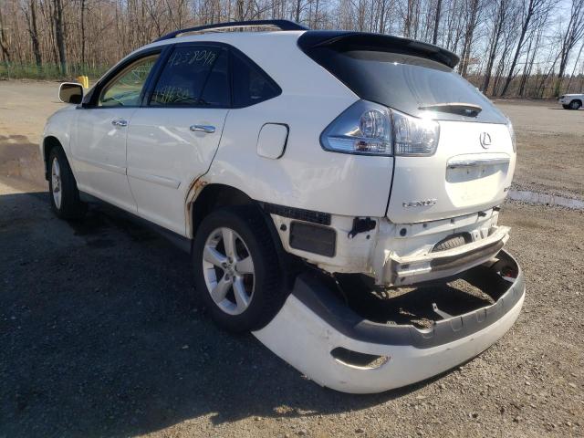 Photo 3 from auction – 2008 LEXUS RX 350 with VIN 2T2HK31U38C094839
