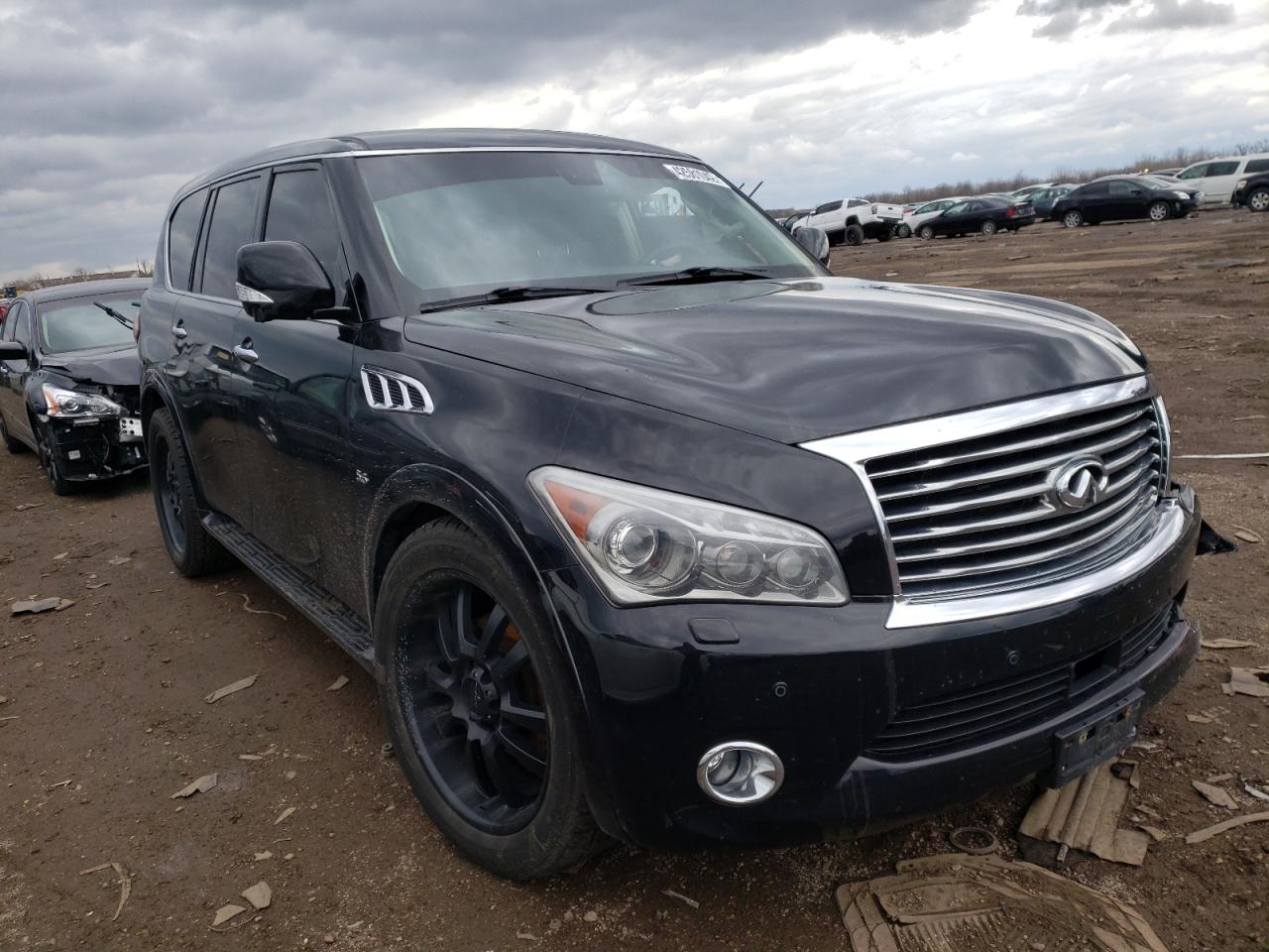 INFINITI QX80 2014 with VIN JN8AZ2NE6E9064285 - Photo from auction