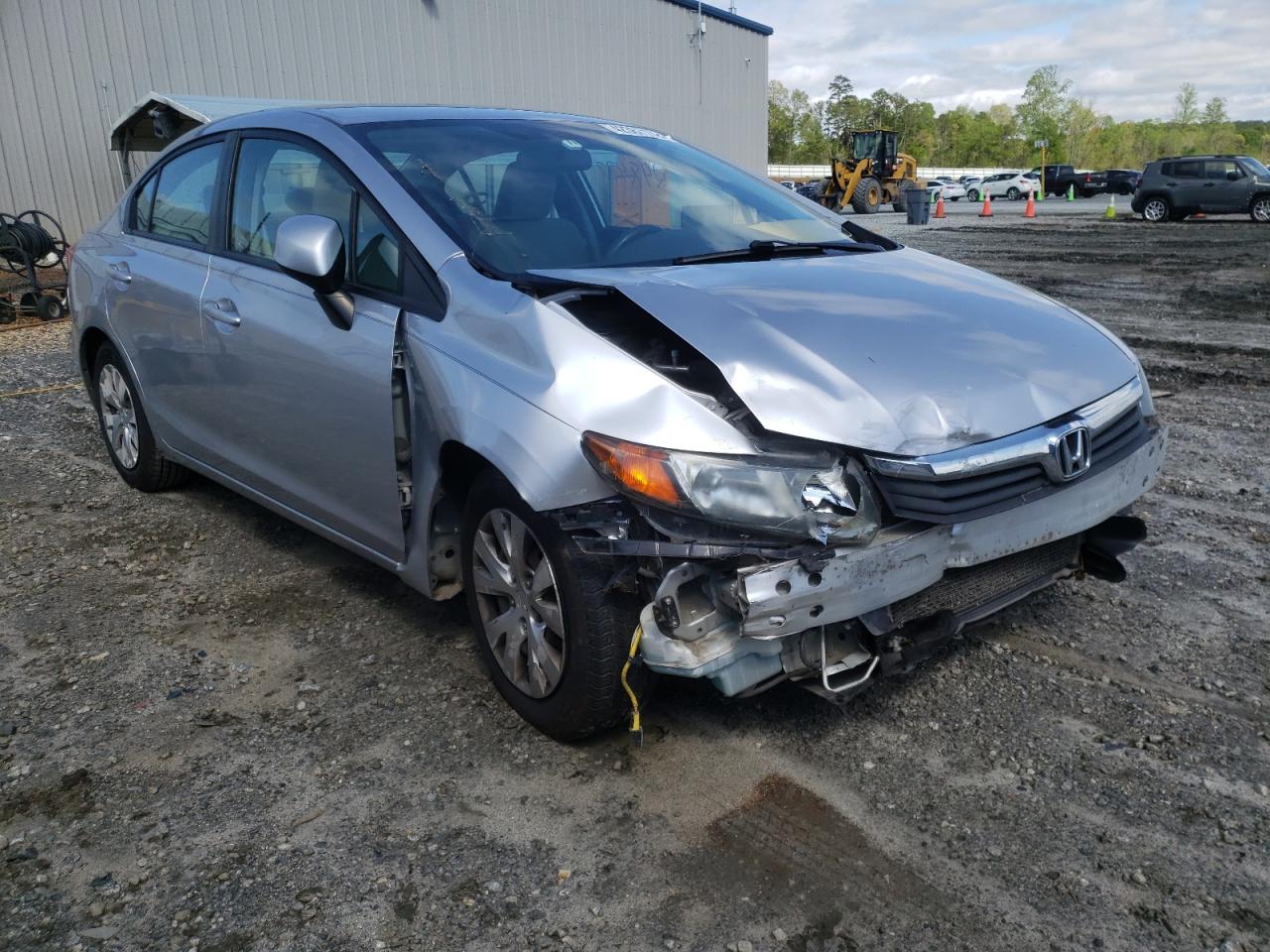 HONDA CIVIC LX 2012 with VIN 19XFB2F58CE093218 - Photo from auction