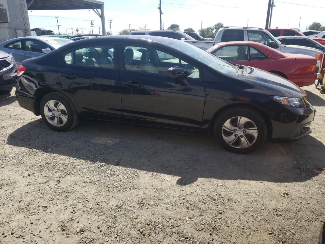 Photo 9 from auction – 2014 HONDA CIVIC LX with VIN 19XFB2E53EE074158