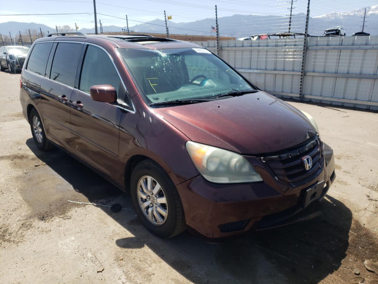 HONDA ODYSSEY EX 2010 with VIN 5FNRL3H67AB033945 - Photo from auction