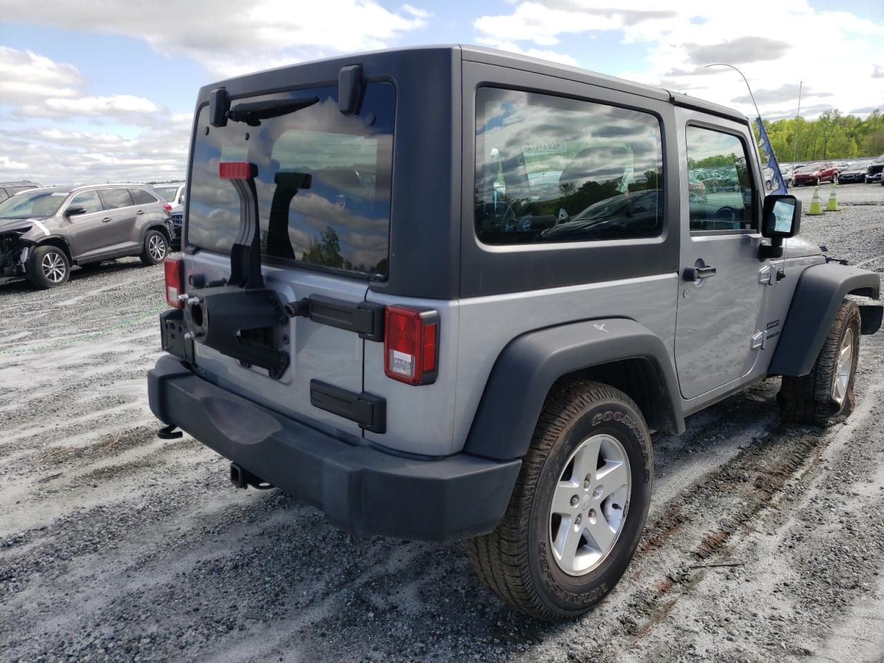 Photo 4 from auction – 2015 JEEP WRANGLER S with VIN 1C4AJWAGXFL614092