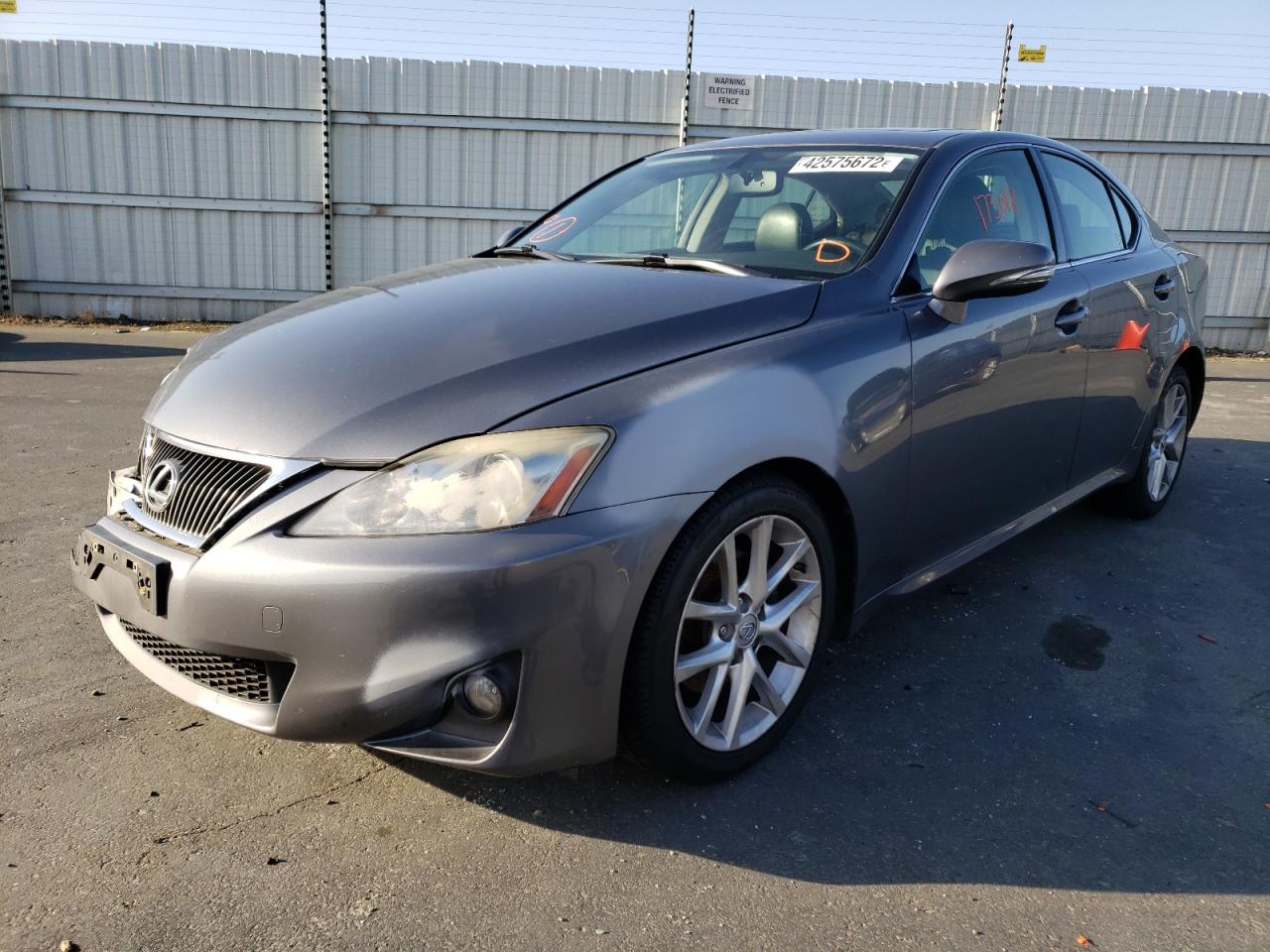 Photo 2 from auction – 2012 LEXUS IS 250 with VIN JTHBF5C28C5174888