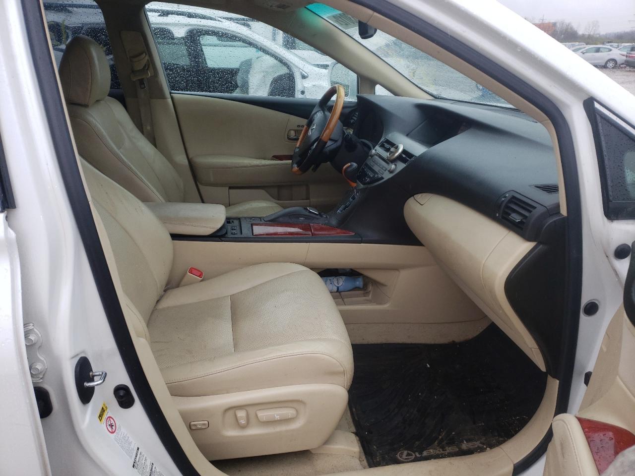 Photo 5 from auction – 2012 LEXUS RX 350 with VIN 2T2BK1BA7CC133102