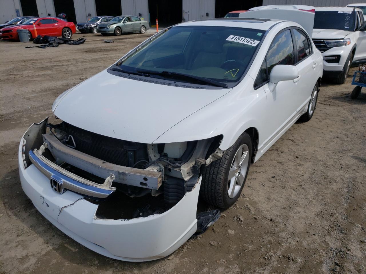 Photo 2 from auction – 2007 HONDA CIVIC EX with VIN 1HGFA16807L124077