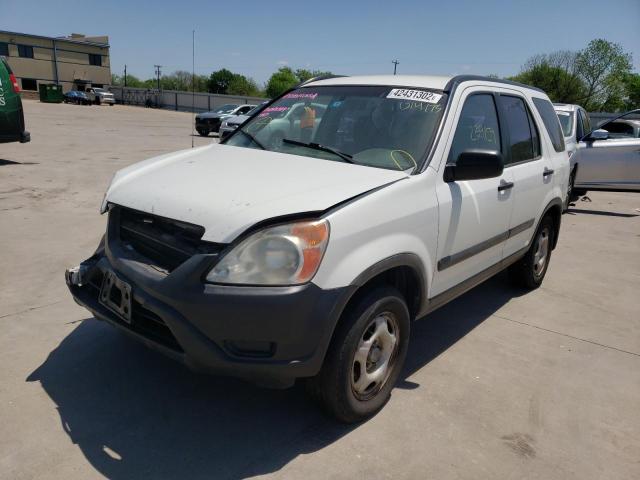 Photo 2 from auction – 2004 HONDA CR-V LX with VIN JHLRD68444C014173