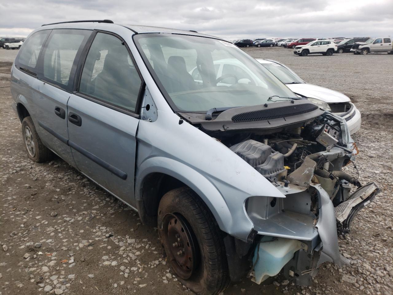 DODGE GRAND CARA 2005 with VIN 1D4GP24RX5B157533 - Photo from auction