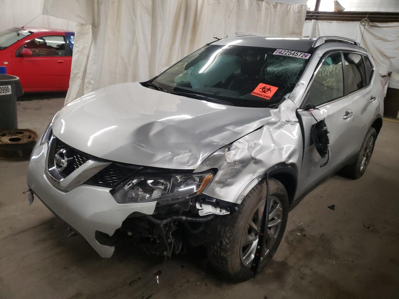Photo 9 from auction – 2015 NISSAN ROGUE S with VIN 5N1AT2MV7FC897737