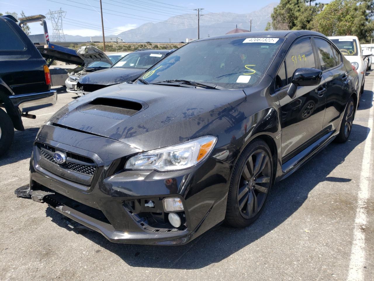 Photo 2 from auction – 2017 SUBARU WRX PREMIU with VIN JF1VA1E66H9811708