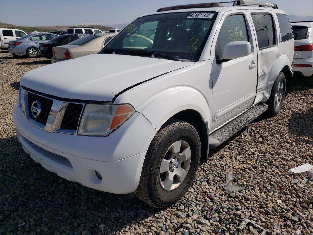Photo 2 from auction – 2007 NISSAN PATHFINDER with VIN 5N1AR18U87C614337