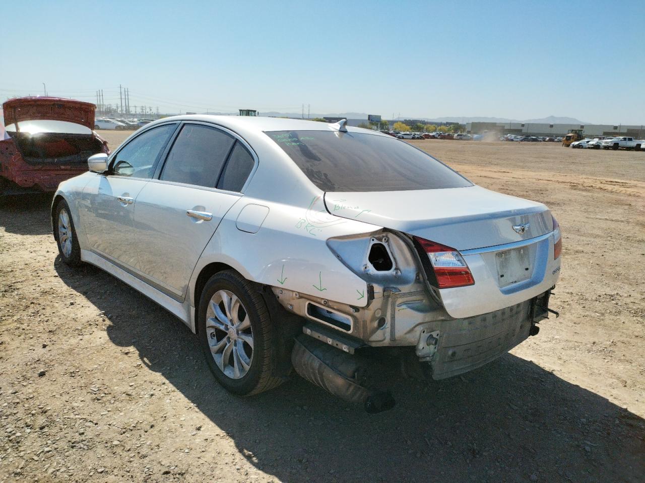 Photo 3 from auction – 2012 HYUNDAI GENESIS 3. with VIN KMHGC4DD8CU192027