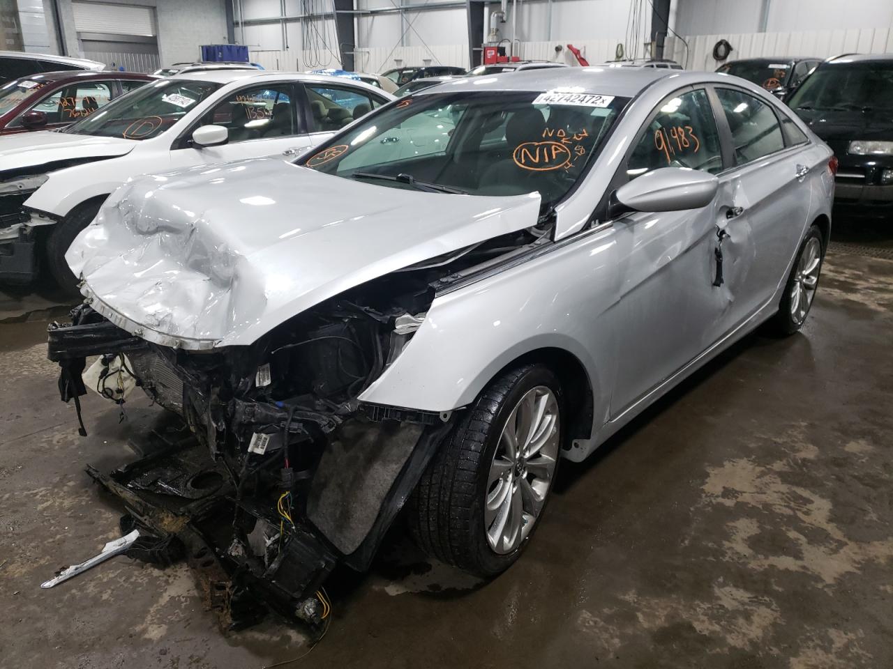 Photo 2 from auction – 2012 HYUNDAI SONATA SE with VIN 5NPEC4AB8CH389871