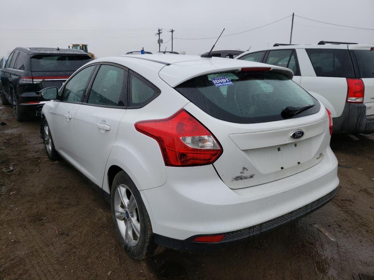 Photo 3 from auction – 2013 FORD FOCUS SE with VIN 1FADP3K28DL137551