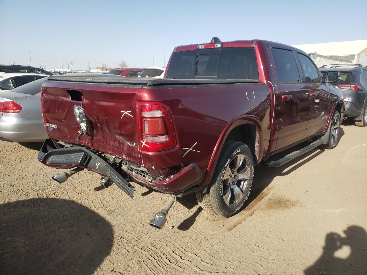 Photo 4 from auction – 2019 RAM 1500 LARAM with VIN 1C6SRFJT5KN727318