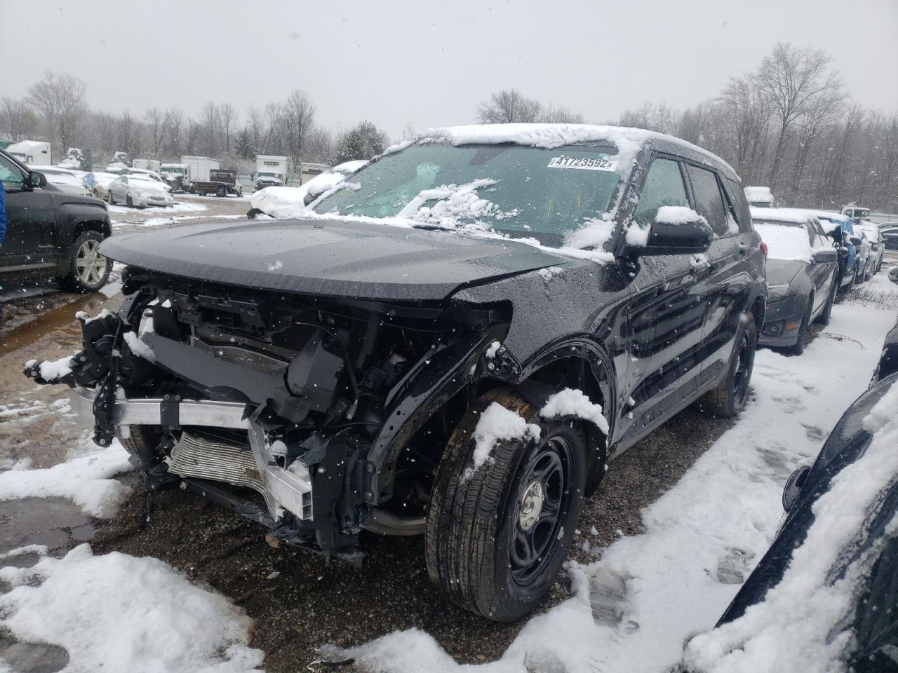 Photo 2 from auction – 2021 FORD EXPLORER P with VIN 1FM5K8AB8MGA86911