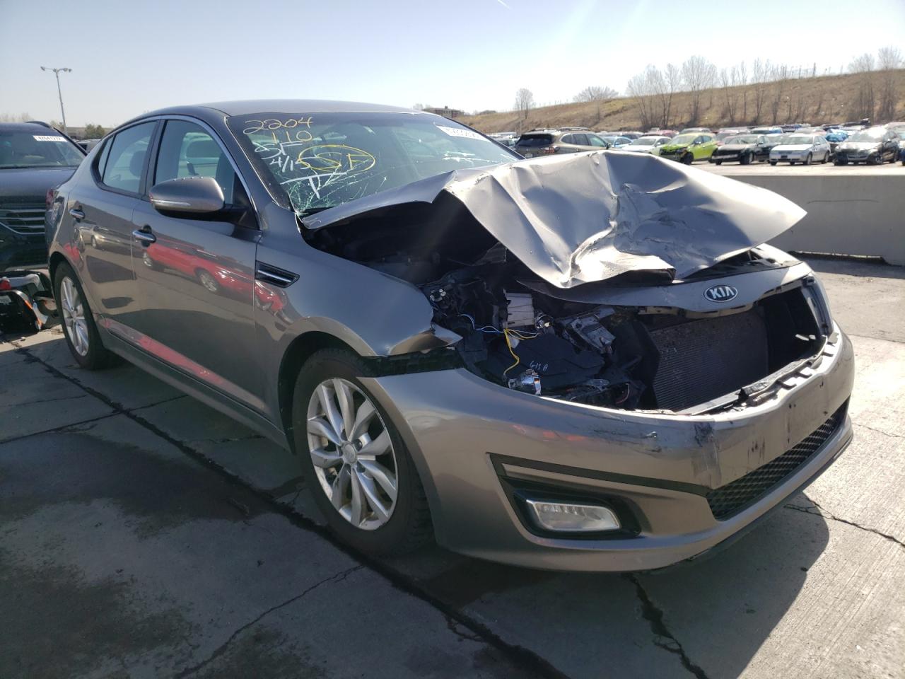 Photo 1 from auction – 2015 KIA OPTIMA LX with VIN 5XXGM4A79FG451232